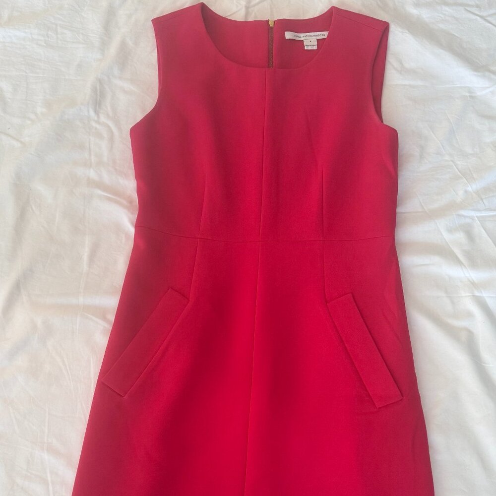 Diane Von Furstenberg fushia dress